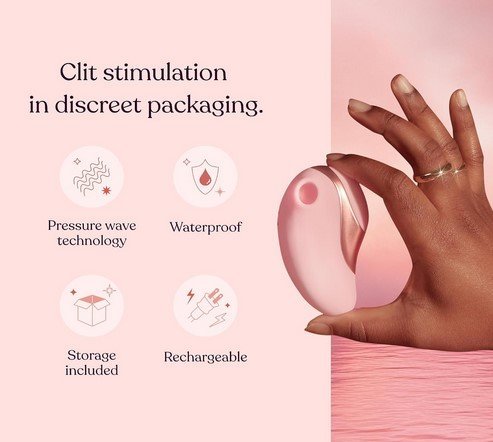 Bellesa Pebble Rechargeable Palm Vibrator - Image 3