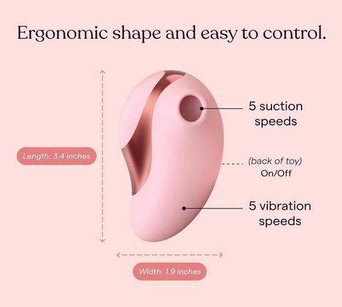 Bellesa Pebble Rechargeable Palm Vibrator - Image 4