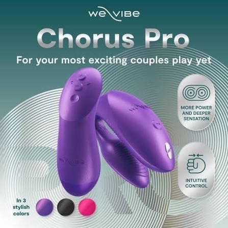 We-Vibe Chorus App-Controlled Couples Vibrator - Image 2