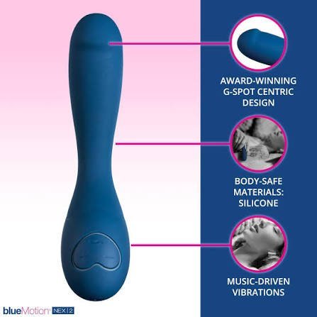 OhMiBod BlueMotion NEX 2 App-Controlled Vibrator - Image 2
