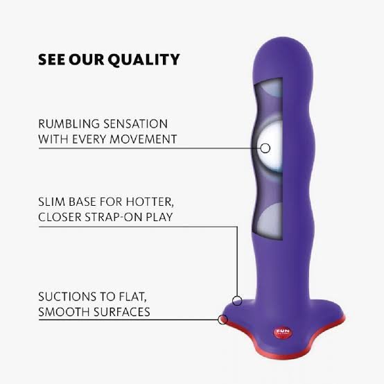 FUN FACTORY Bouncer XL Silicone Dildo - Image 3