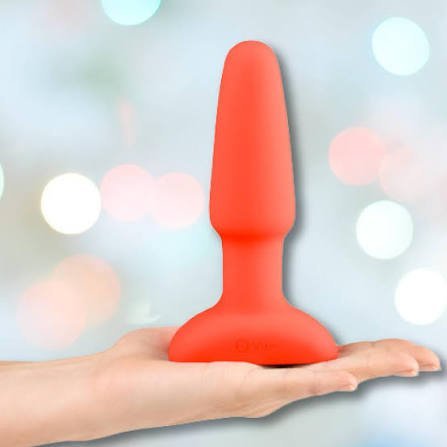b-Vibe Rimming Plug 2 Rotating Rechargeable Anal Plug - Image 3