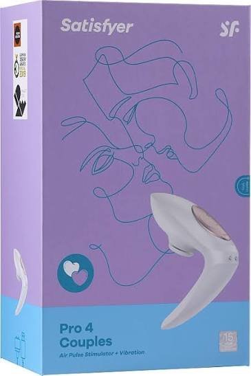 Satisfyer Pro 4 Couples Air-Pulse Couples Massager - Image 5