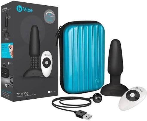 b-Vibe Rimming Plug 2 Rotating Rechargeable Anal Plug - Image 6