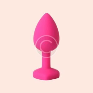 Small pink silicone plug