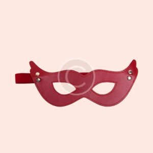Red devil eye mask