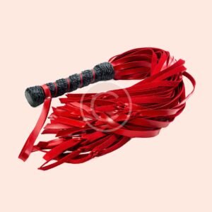 Red laced whip